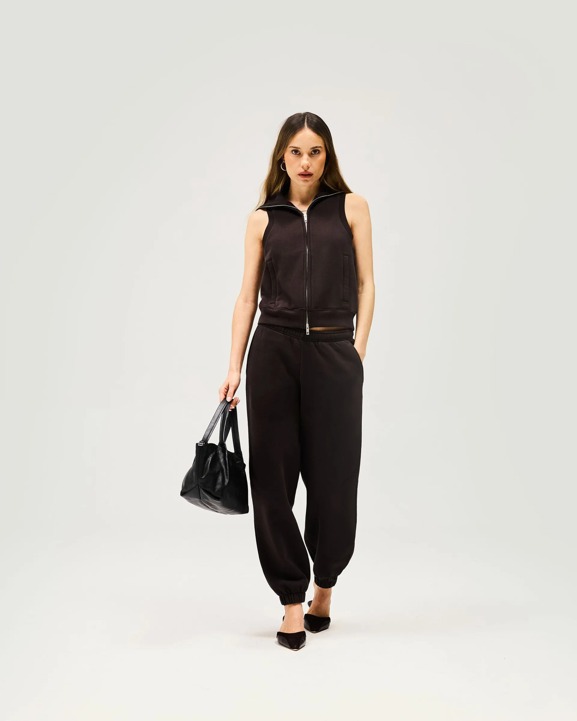 Represent Owners Club Gilet - Black Coffee> Outerwear