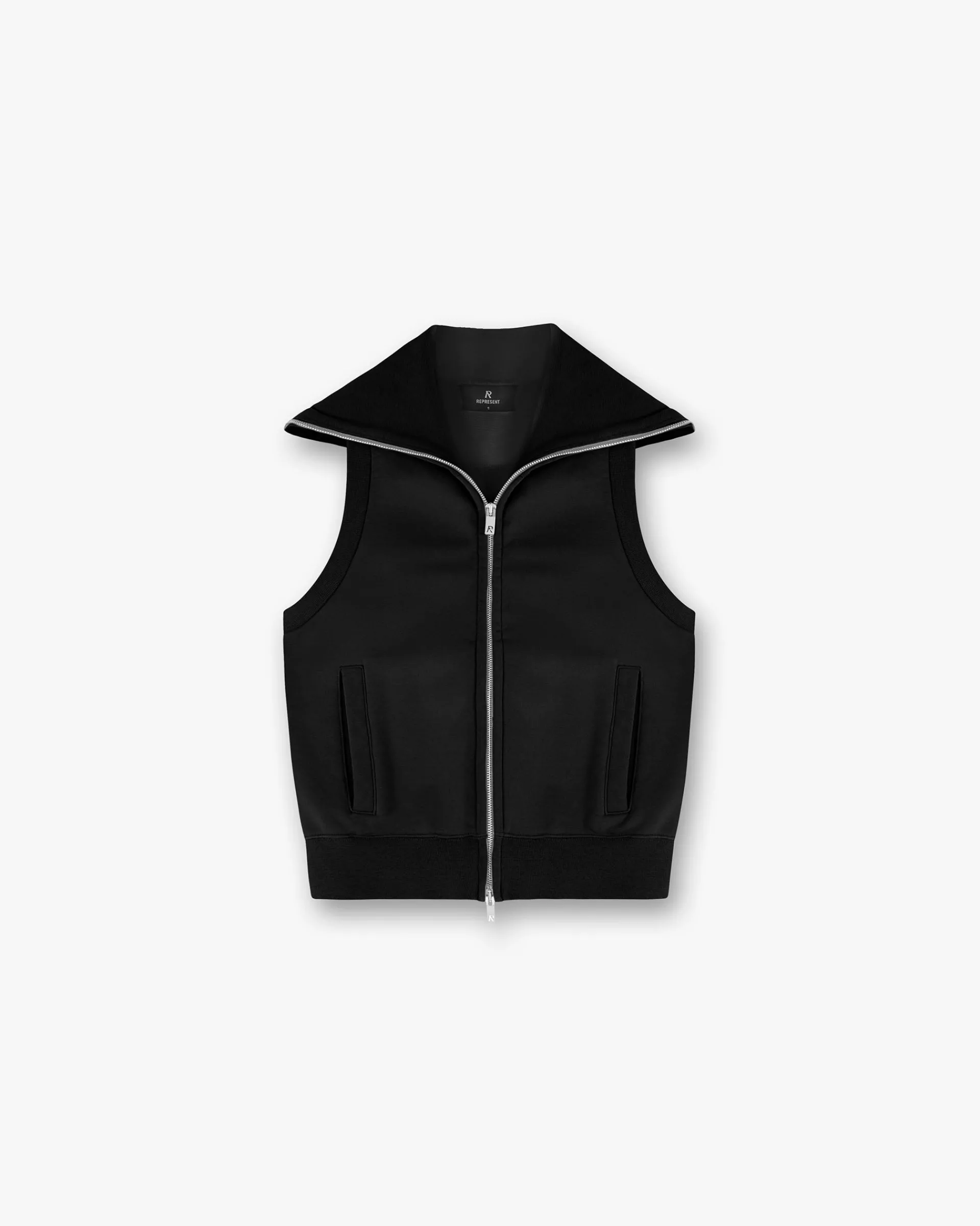 Represent Owners Club Gilet - Jet Black> Outerwear