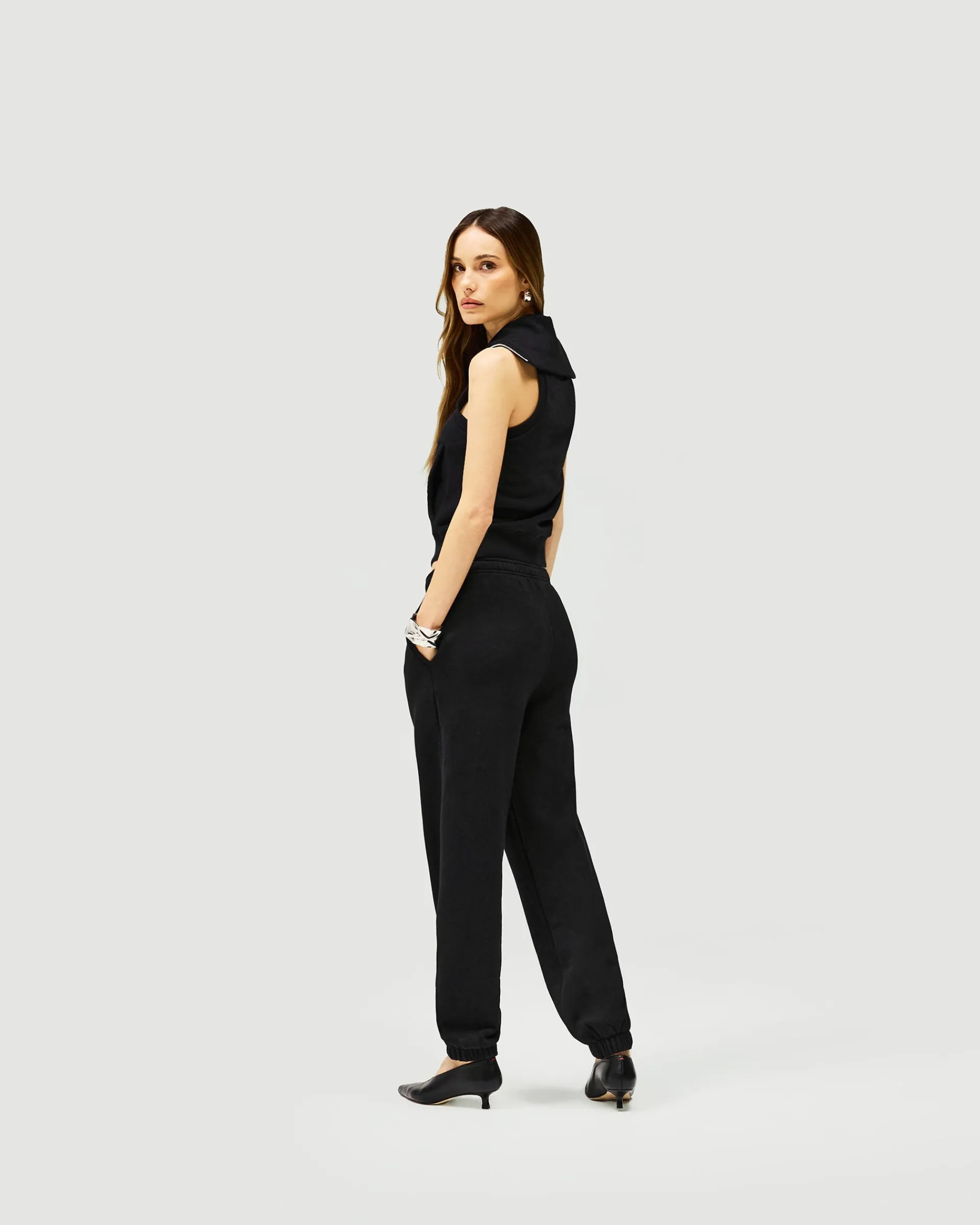 Represent Owners Club Gilet - Jet Black> Outerwear