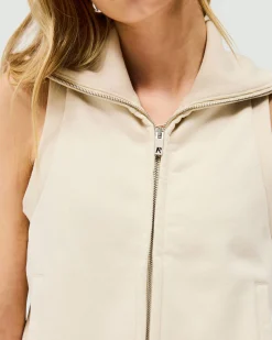 Represent Owners Club Gilet - Oat Milk><noscript><img width=
