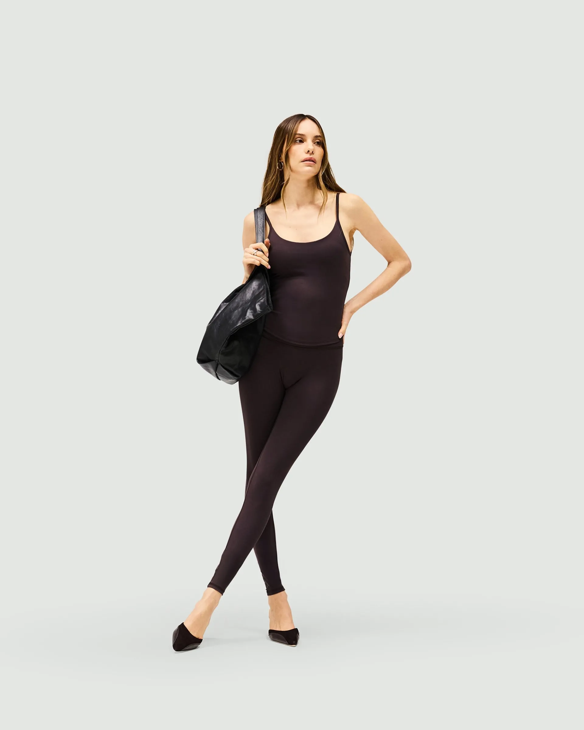 Represent Owners Club Legging - Black Coffee> Bottoms/Leggings