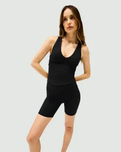 Represent Owners Club Longerline Bike Short - Jet Black><noscript><img width=