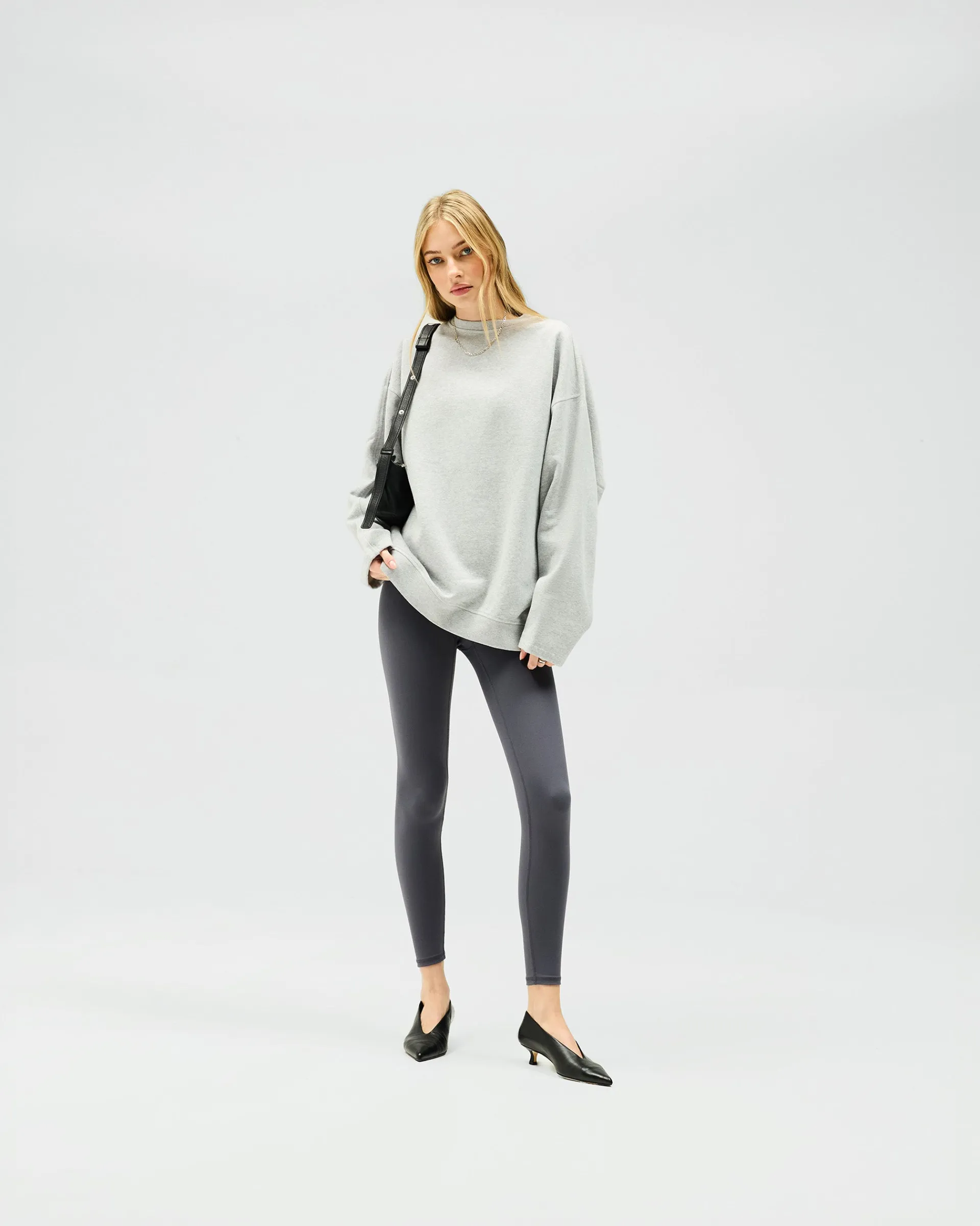 Represent Owners Club Relaxed Sweater - Grey Marl> Tops/Sweaters
