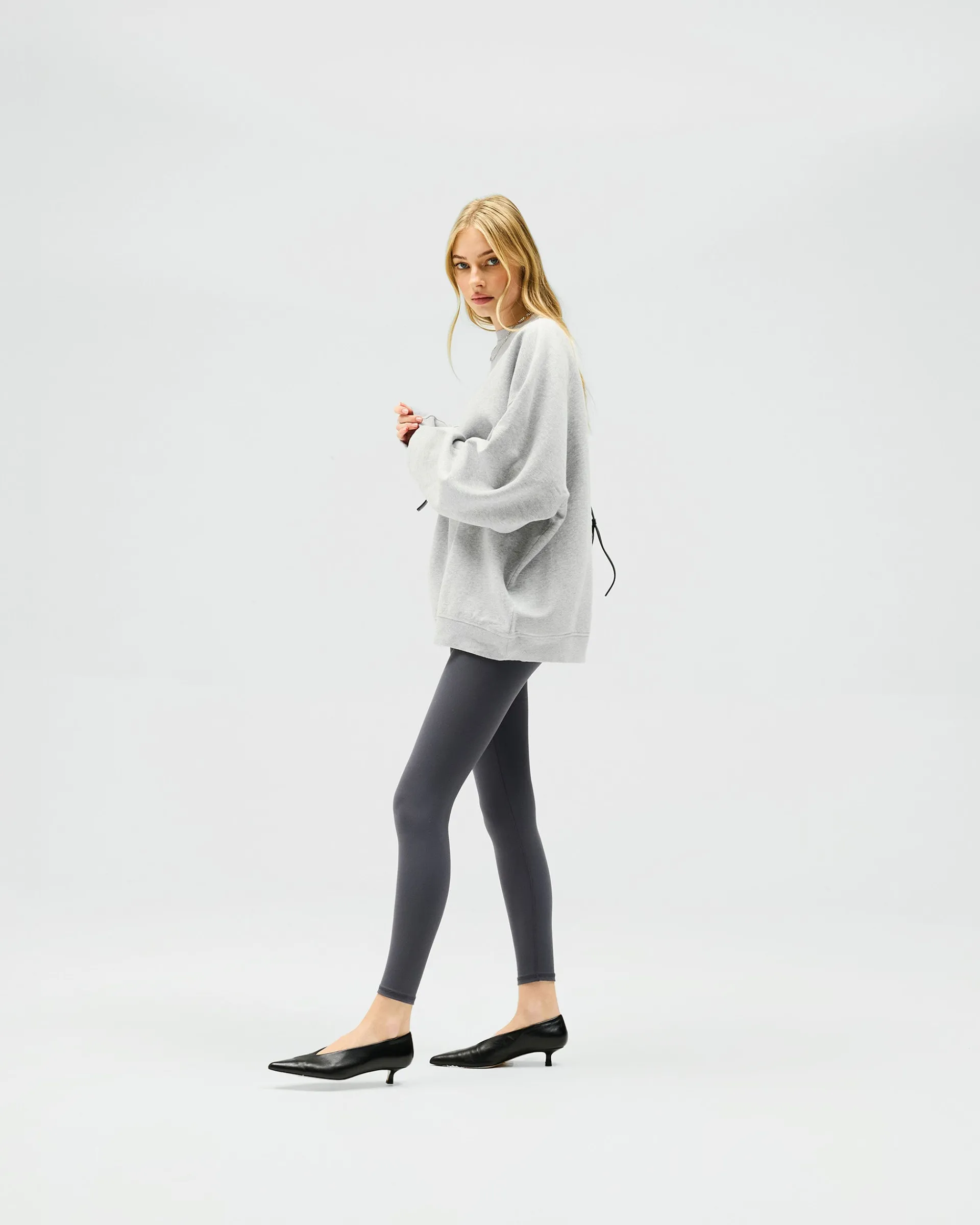 Represent Owners Club Relaxed Sweater - Grey Marl> Tops/Sweaters