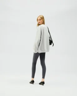 Represent Owners Club Relaxed Sweater - Grey Marl><noscript><img width=
