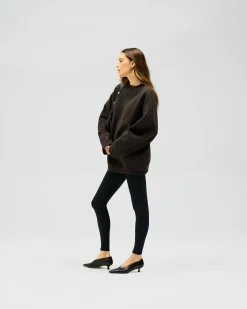 Represent Owners Club Relaxed Sweater - Black Coffee><noscript><img width=