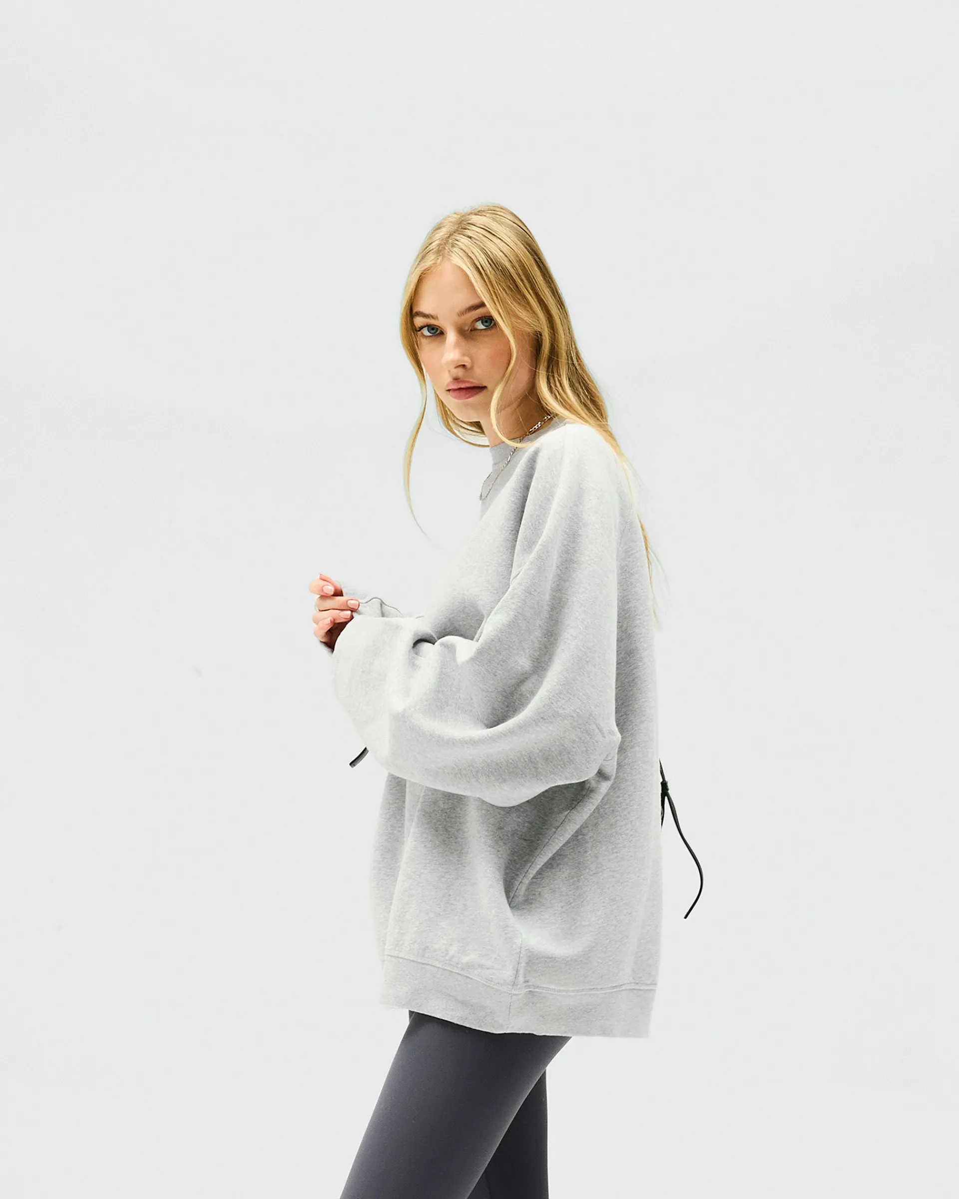 Represent Owners Club Relaxed Sweater - Grey Marl> Tops/Sweaters