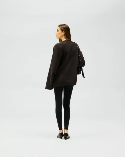 Represent Owners Club Relaxed Sweater - Black Coffee><noscript><img width=