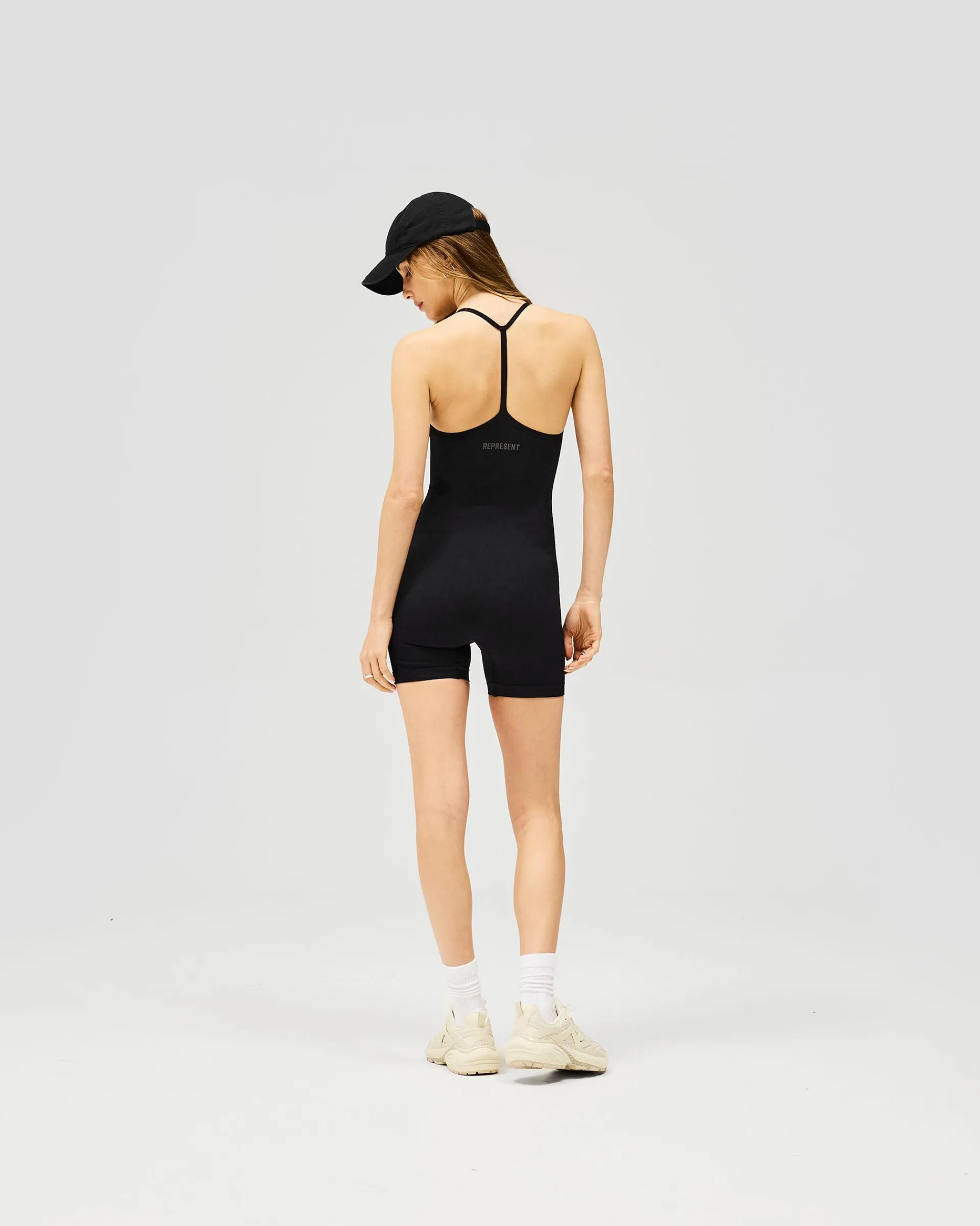 Represent Owners Club Seamless Jumpsuit - Jet Black> Jumpsuits