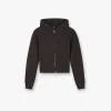 Represent Owners Club Slim Zip Hoodie - Black Coffee> Tops/Hoodies