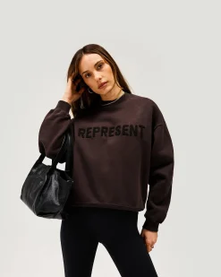 Represent Owners Club Sweater - Black Coffee> Tops/Sweaters