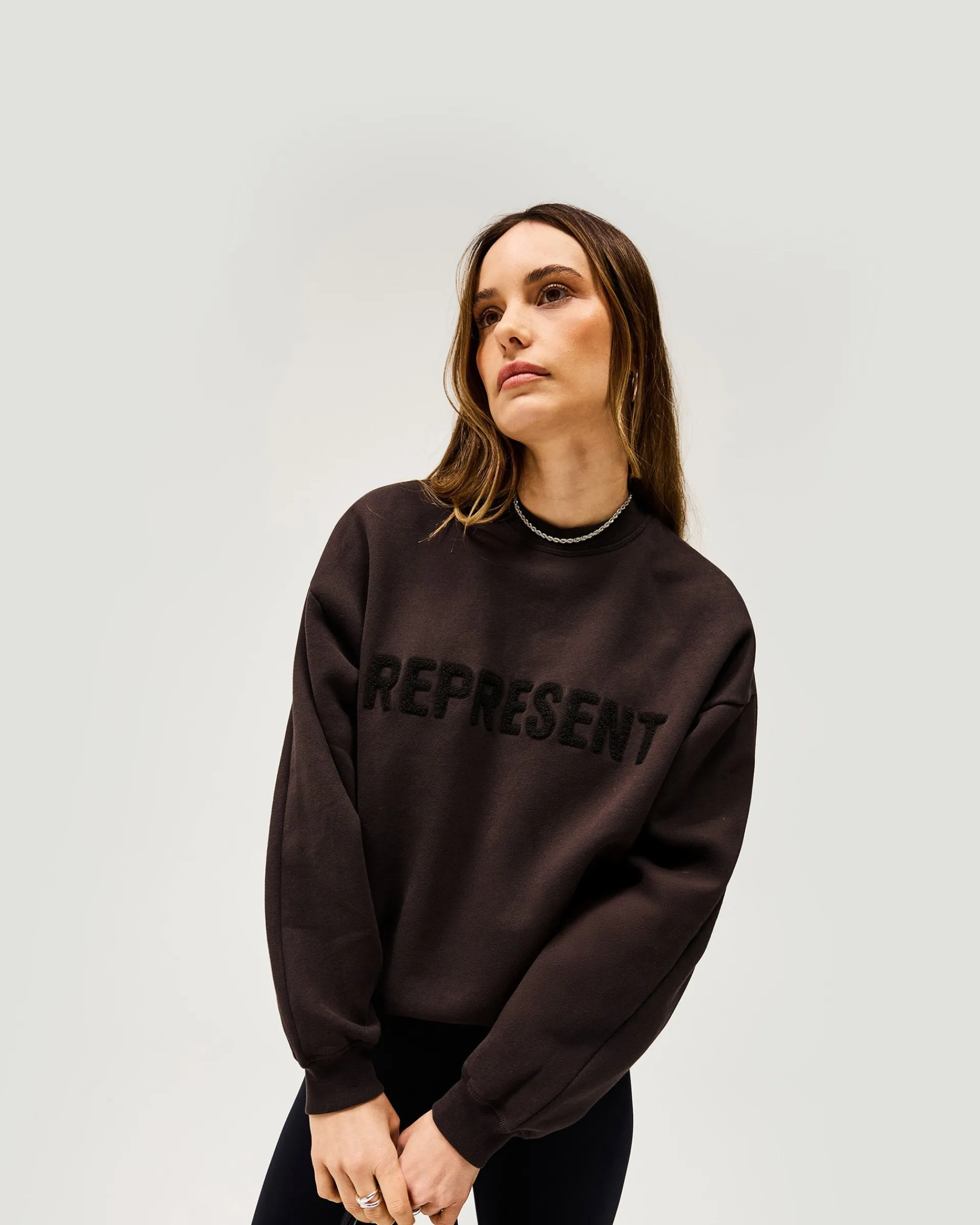 Represent Owners Club Sweater - Black Coffee> Tops/Sweaters