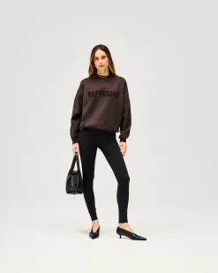 Represent Owners Club Sweater - Black Coffee><noscript><img width=