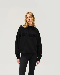 Represent Owners Club Sweater - Jet Black> Tops/Sweaters