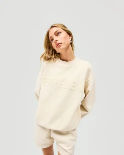 Represent Owners Club Sweater - Oat Milk> Tops/Sweaters