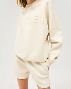 Represent Owners Club Sweater - Oat Milk><noscript><img width=