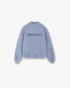 Represent Owners Club Sweater - Steel Blue> Tops/Sweaters