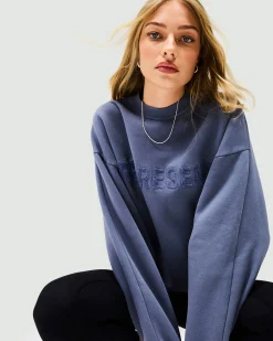 Represent Owners Club Sweater - Steel Blue><noscript><img width=