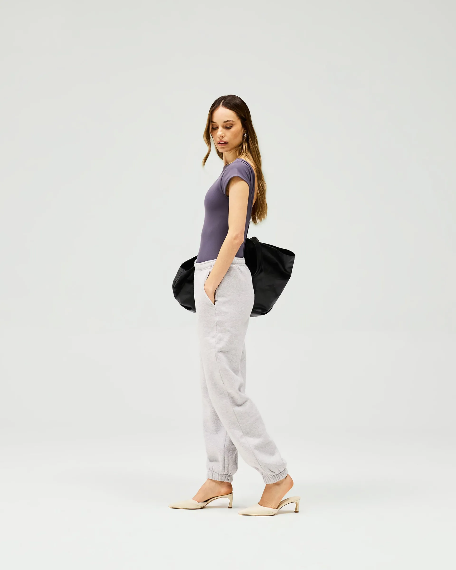 Represent Owners Club Track Pant - Grey Marl> Bottoms/Trackpants