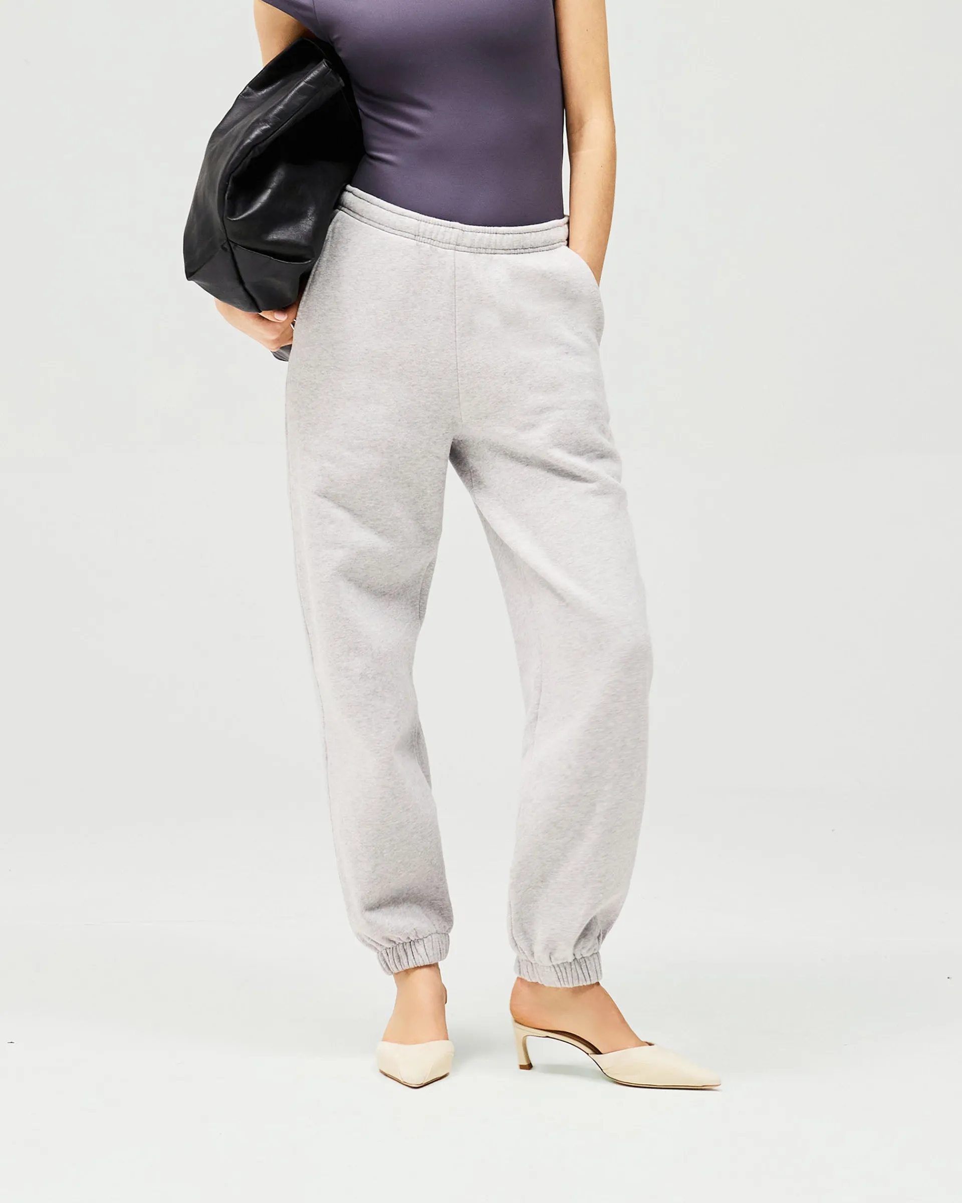 Represent Owners Club Track Pant - Grey Marl> Bottoms/Trackpants