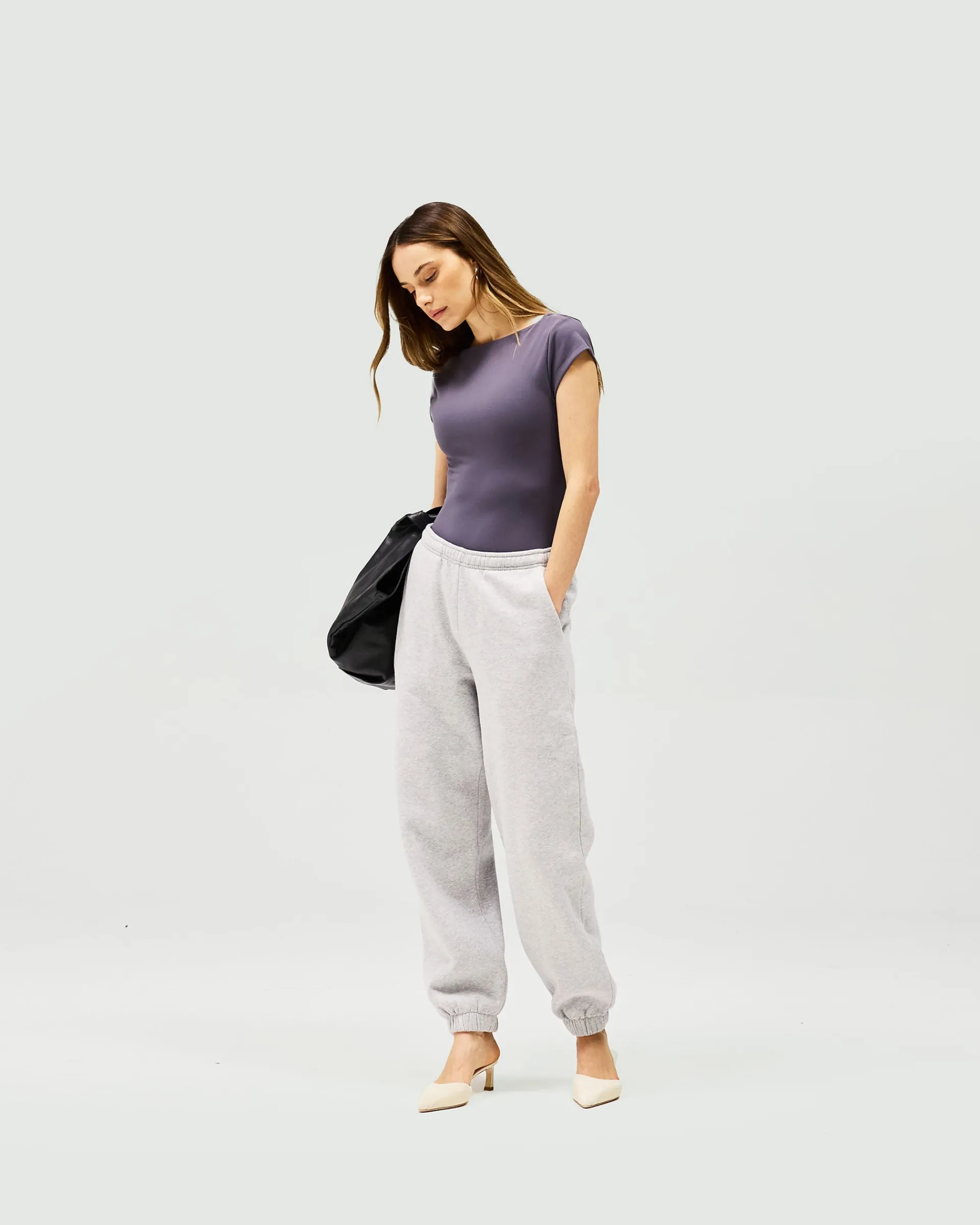 Represent Owners Club Track Pant - Grey Marl> Bottoms/Trackpants