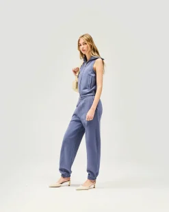 Represent Owners Club Track Pant - Steel Blue> Bottoms/Trackpants