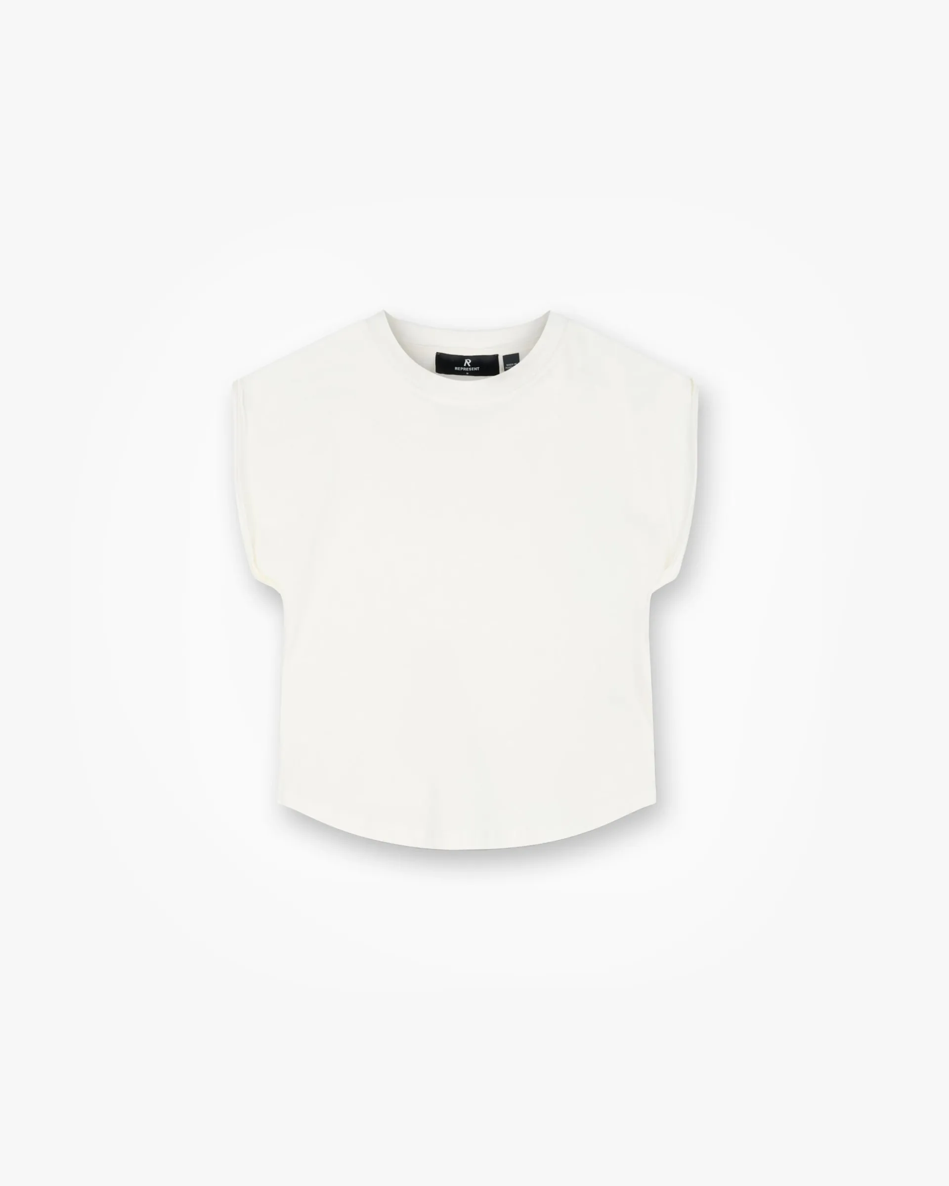 Represent Owners Club Turn Back T-Shirt - Antique White> Tops/T-Shirts
