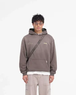 Represent Patron Of The Club Hoodie - Washed Olive><noscript><img width=