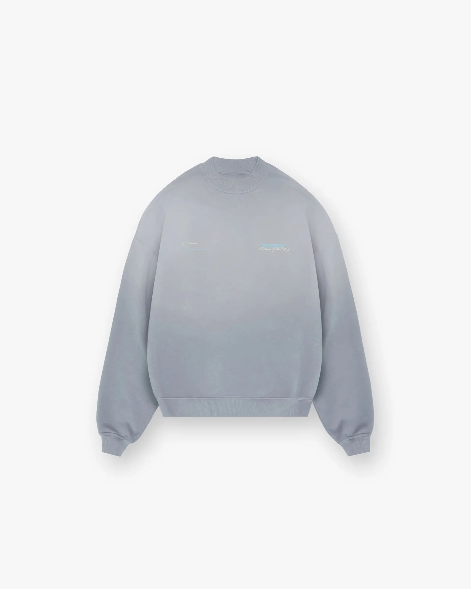 Represent Patron Of The Club Sweater - Washed Grey> Sweaters