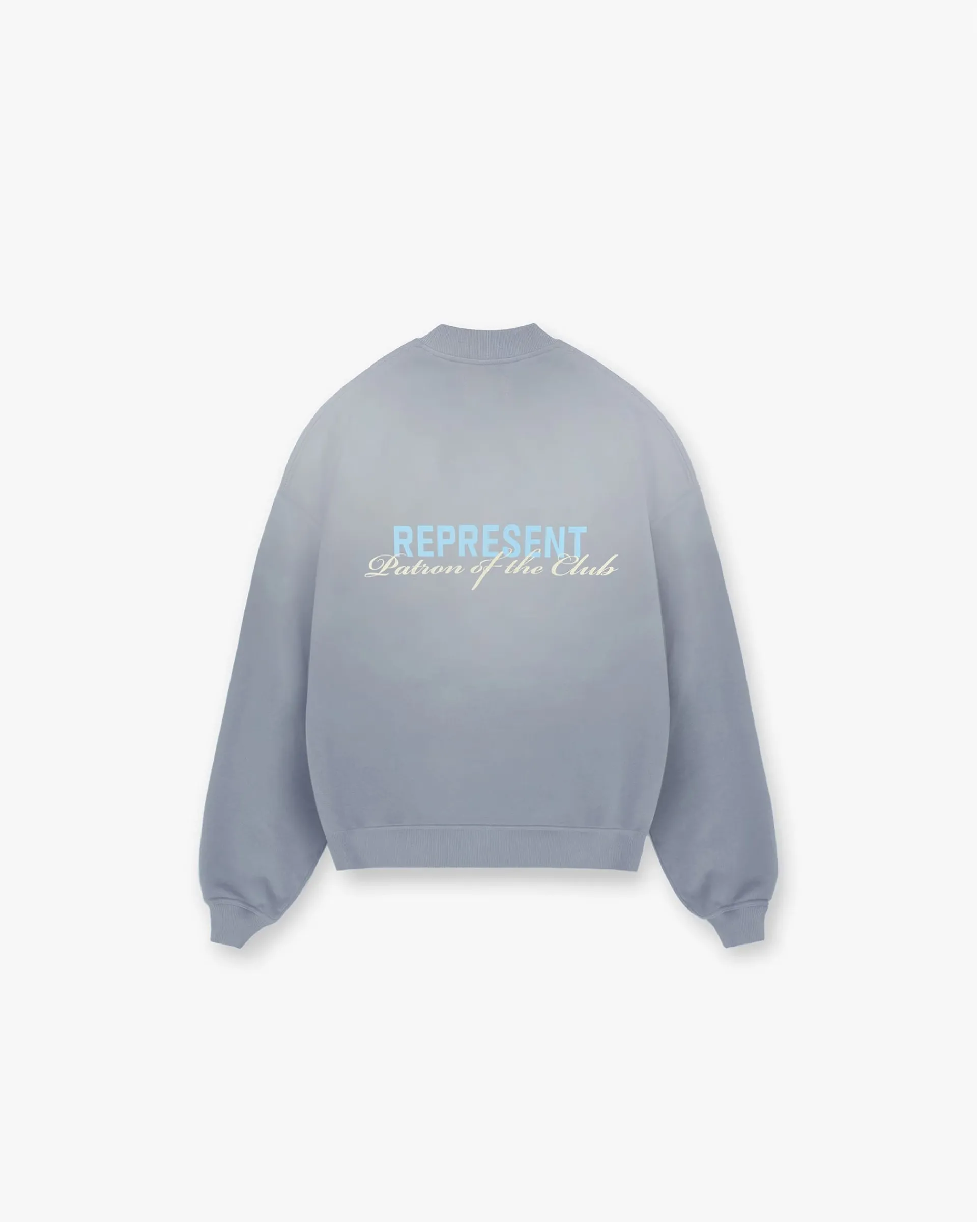 Represent Patron Of The Club Sweater - Washed Grey> Sweaters
