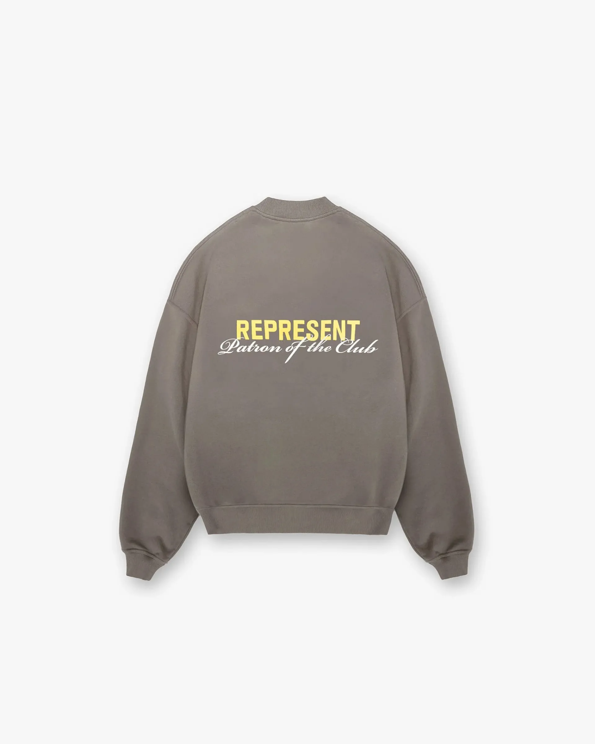 Represent Patron Of The Club Sweater - Washed Olive> Sweaters