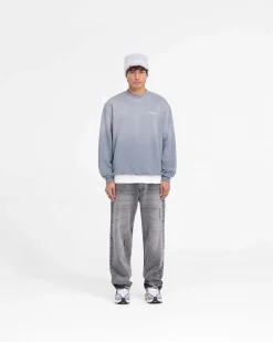 Represent Patron Of The Club Sweater - Washed Grey><noscript><img width=