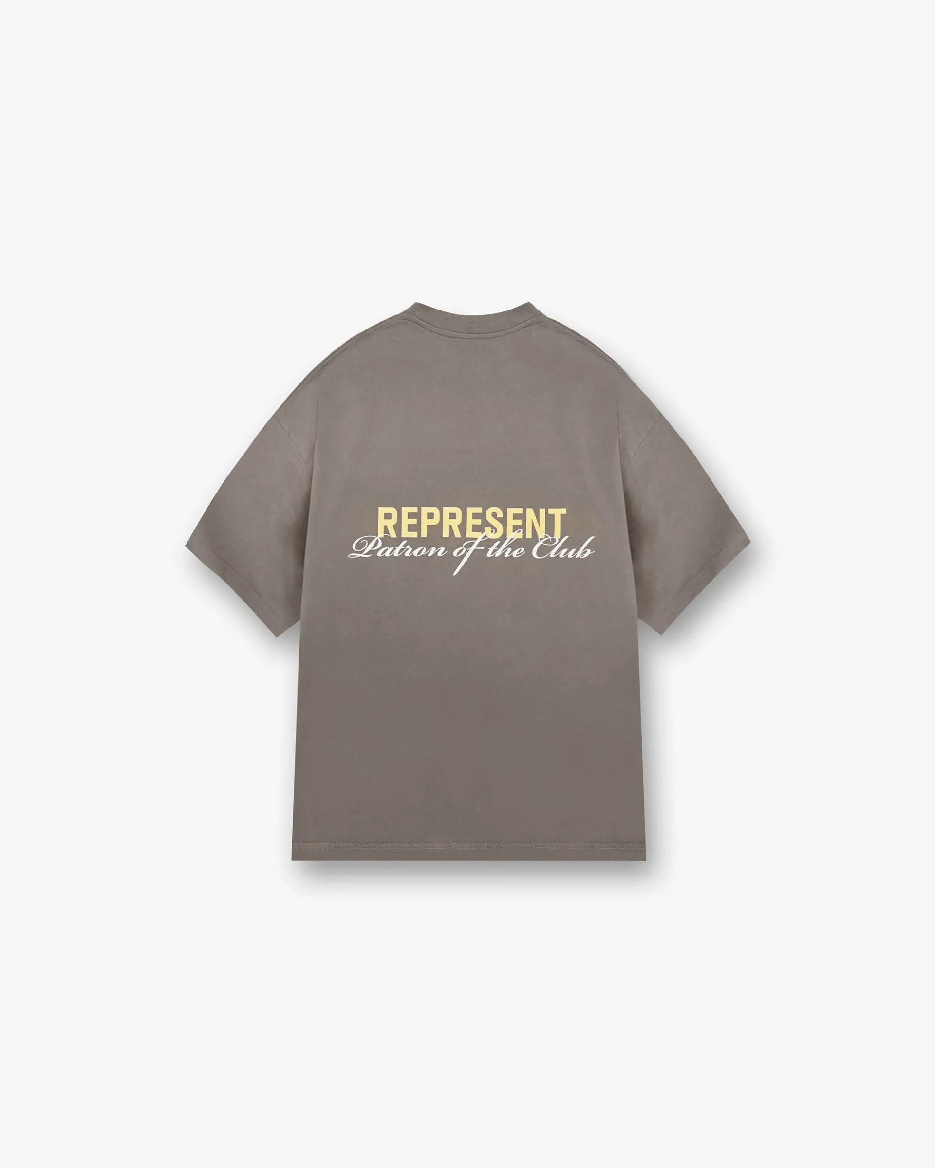 Represent Patron Of The Club T-Shirt - Washed Olive> T-Shirts
