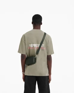Represent Patron Of The Club T-Shirt - Khaki Pink><noscript><img width=