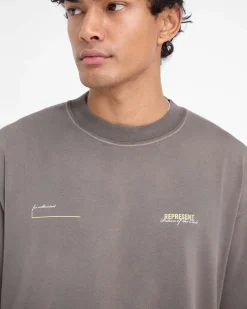 Represent Patron Of The Club T-Shirt - Washed Olive><noscript><img width=