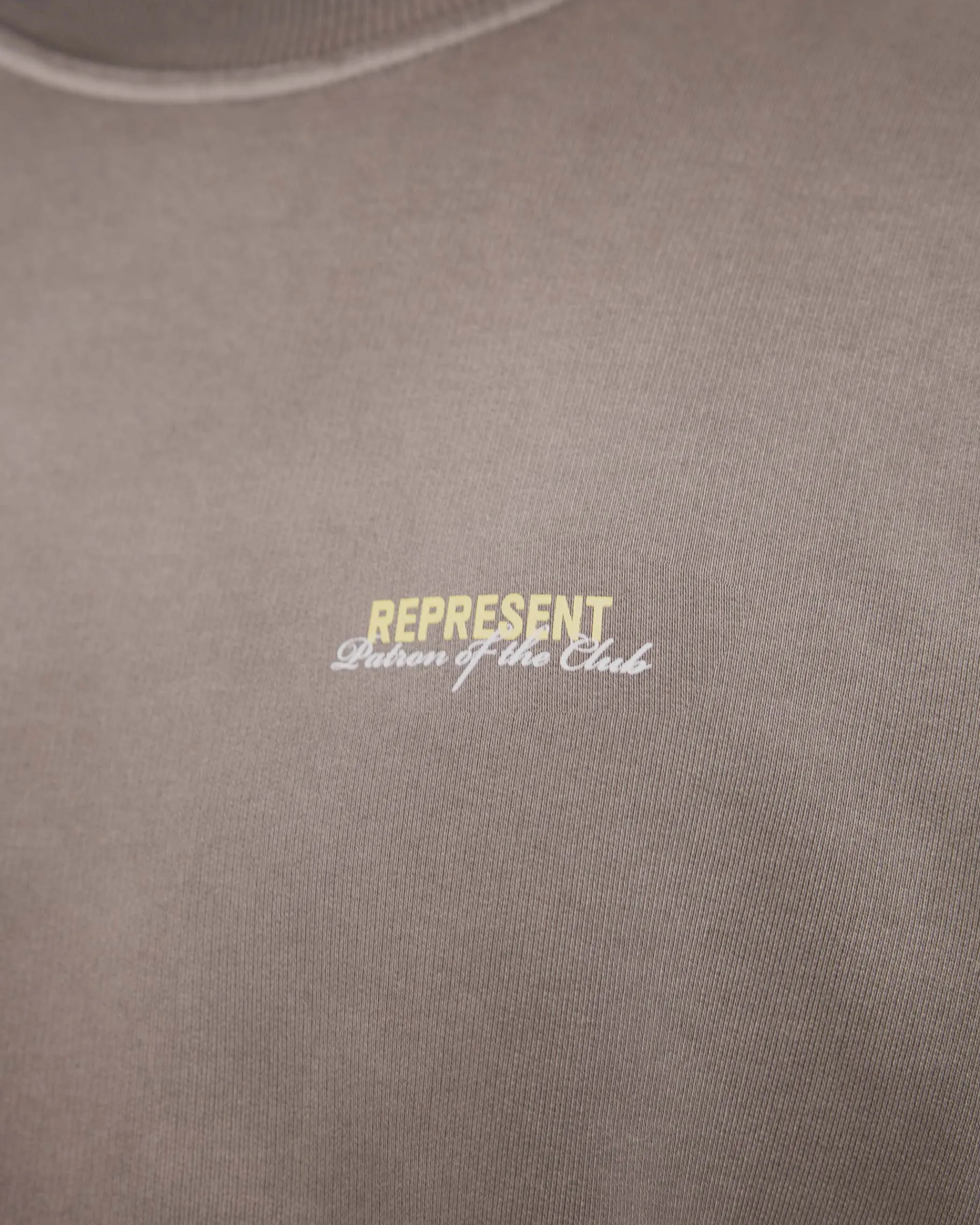 Represent Patron Of The Club T-Shirt - Washed Olive> T-Shirts