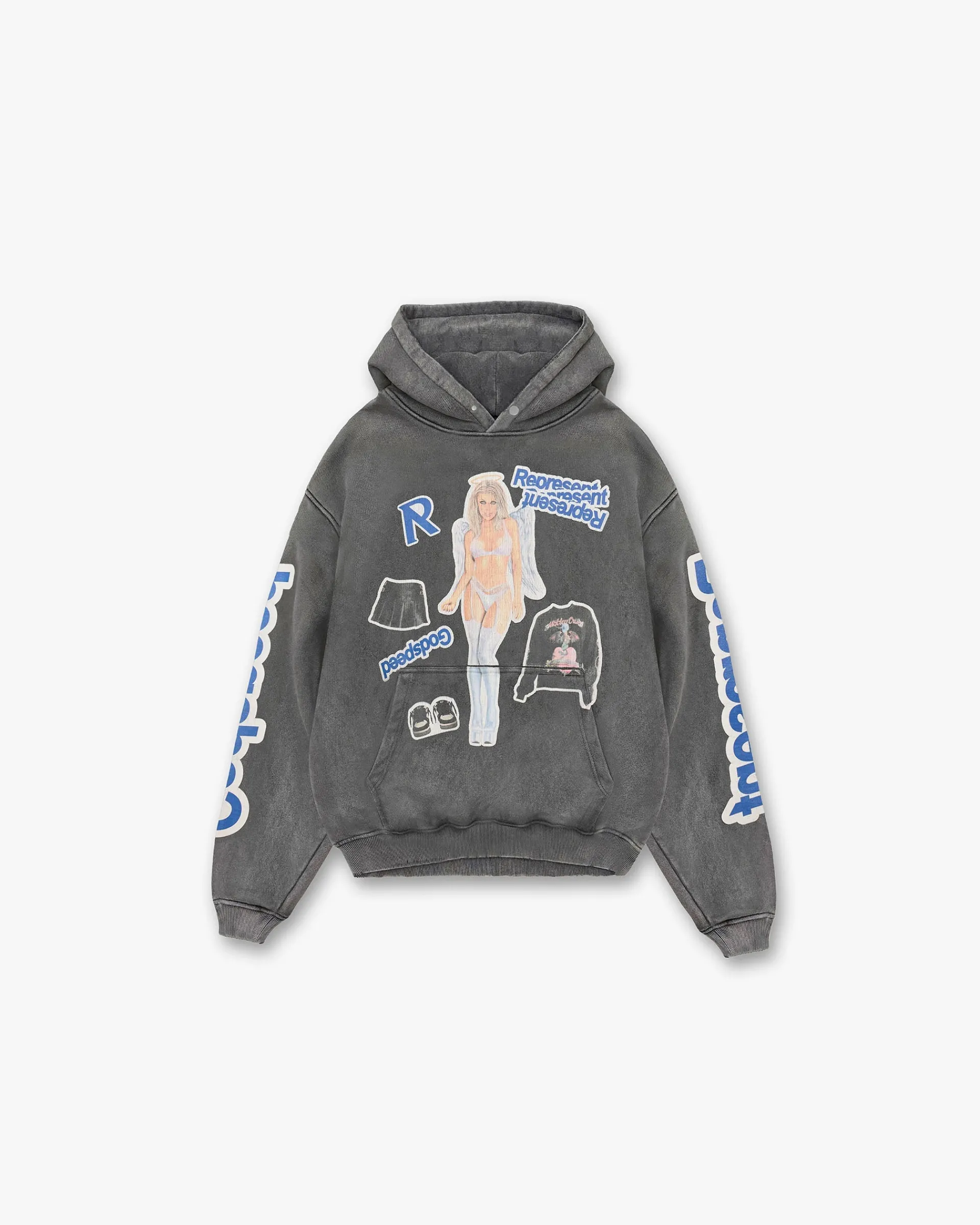 Represent Question Your Innocence Hoodie - Vintage Grey> Hoodies