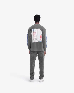 Represent Question Your Innocence Long Sleeve T-Shirt - Vintage Grey><noscript><img width=