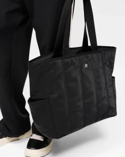 Represent Quilted Tote Bag - Jet Black> Bags