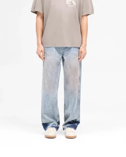 Represent R3 Baggy Denim - Mechanic Blue><noscript><img width=