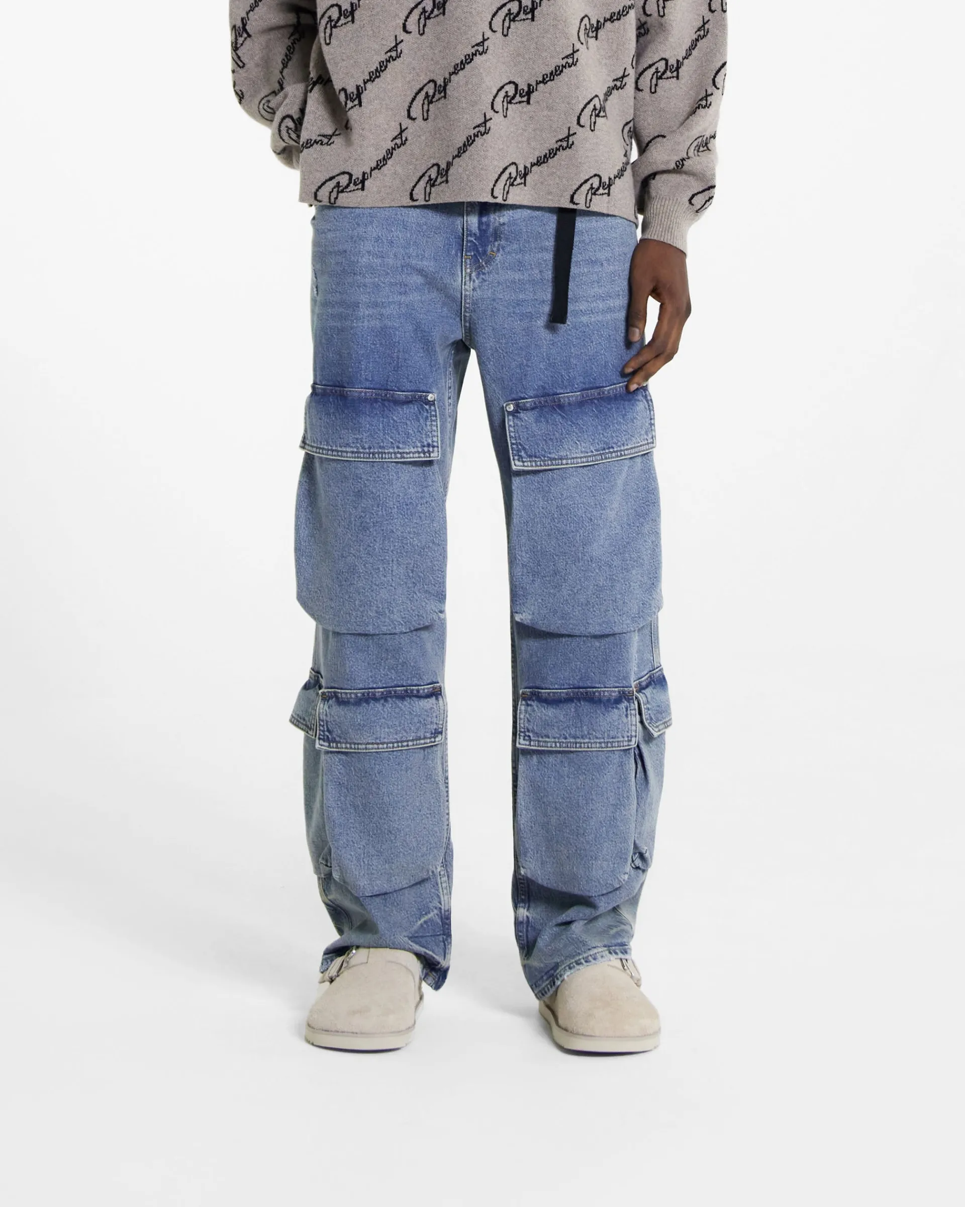 Represent R3 Cargo Denim -> Denim