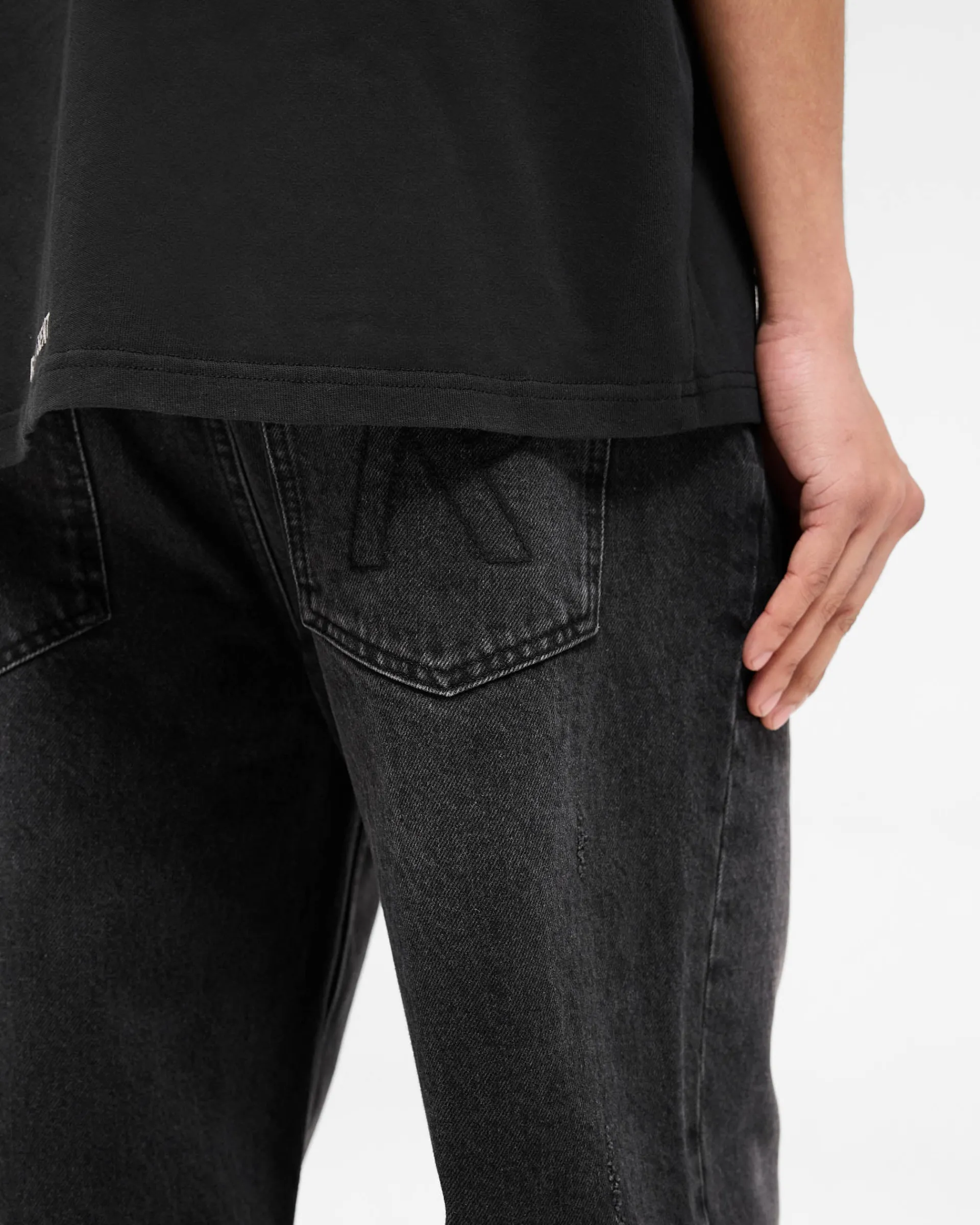 Represent R3 Drive Denim - Jet Black> Denim