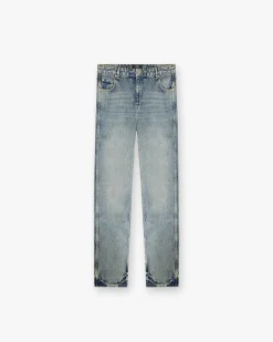 Represent R2 Straight Leg Denim - Mid Blue> Denim