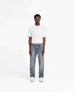 Represent R2 Straight Leg Denim - Mid Blue><noscript><img width=