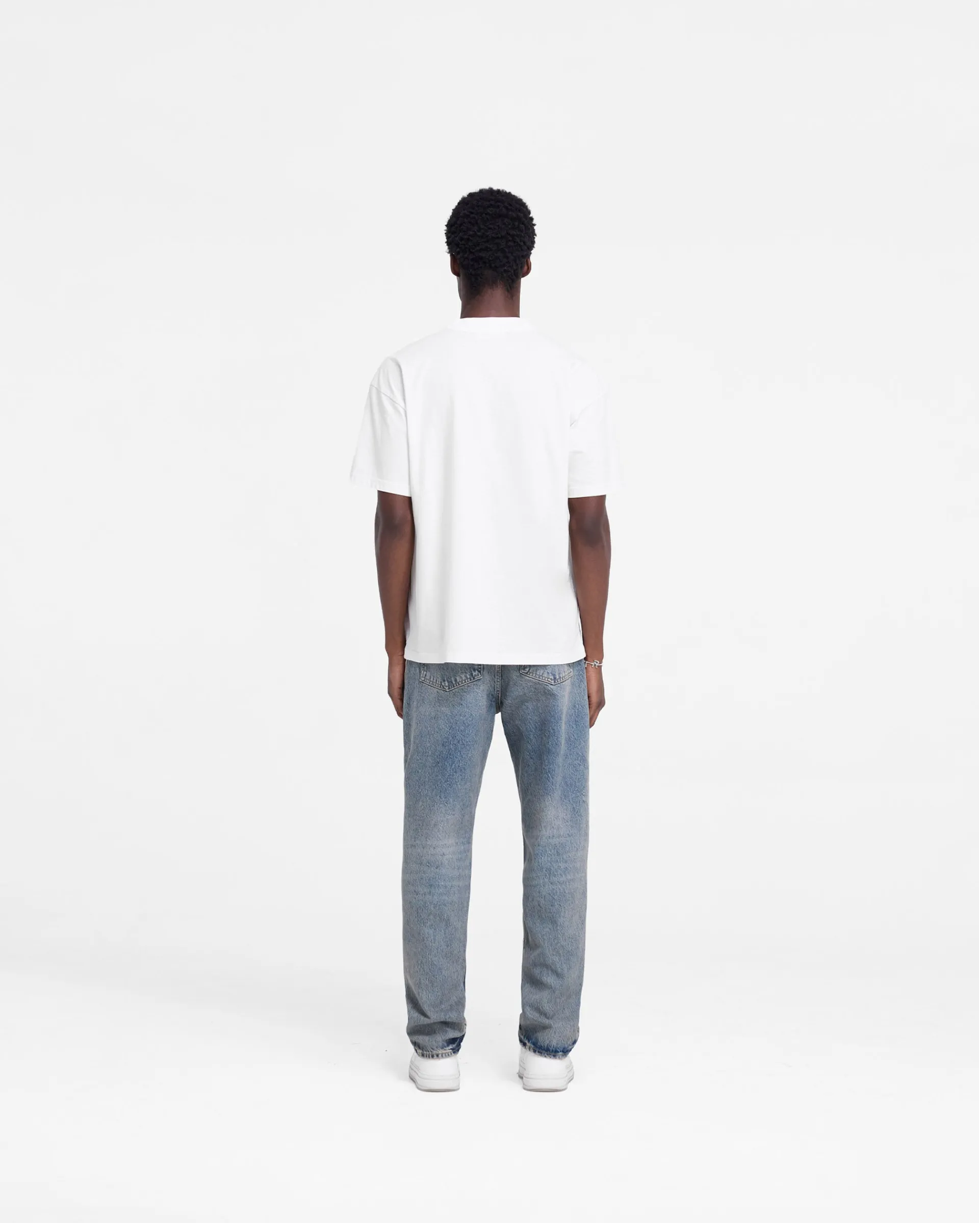 Represent R2 Straight Leg Denim - Mid Blue> Denim