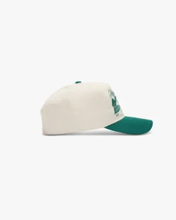 Represent Raceway Cap - Antique White Forest Green> Caps