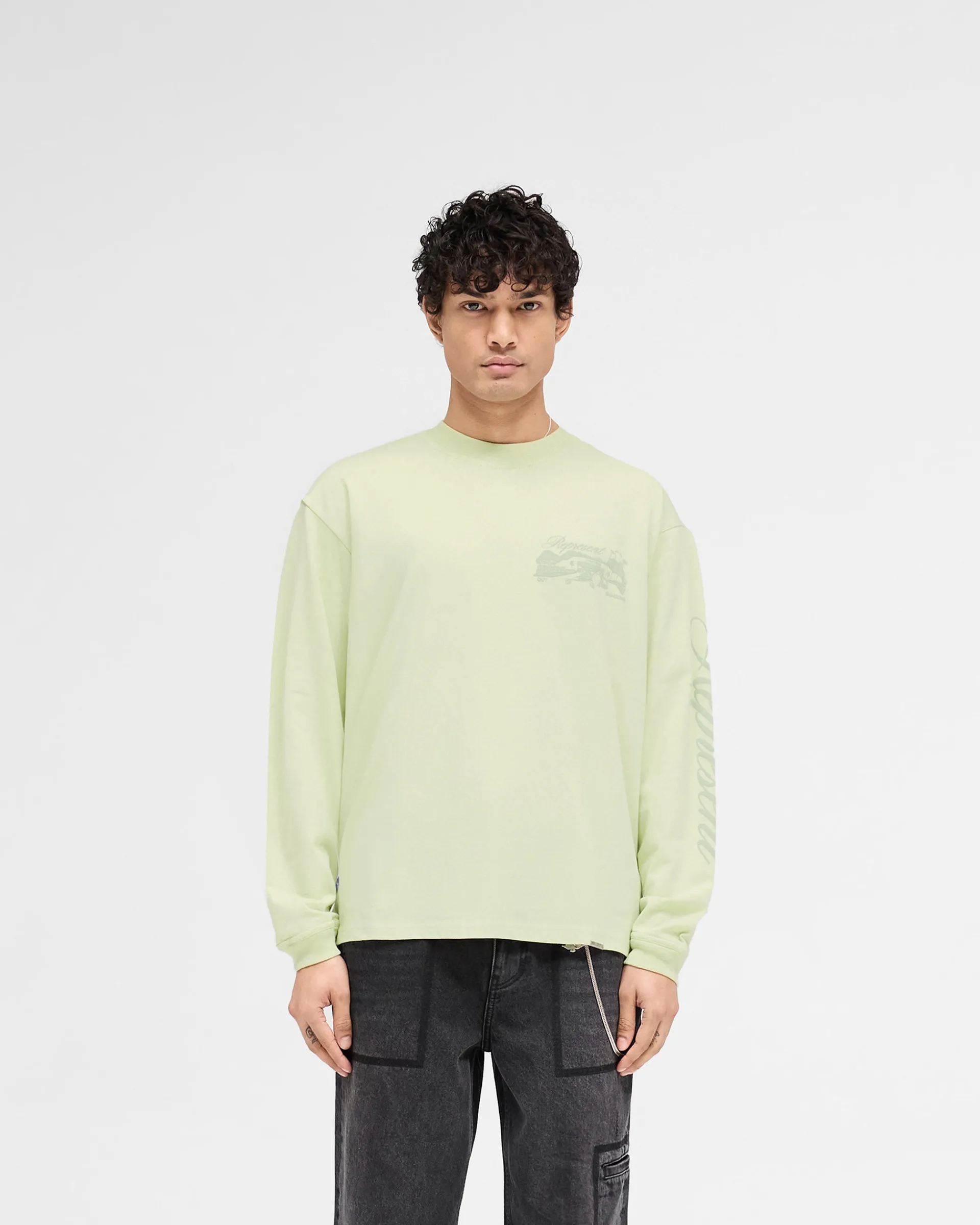 Represent Raceway Long Sleeve T-Shirt -> T-Shirts
