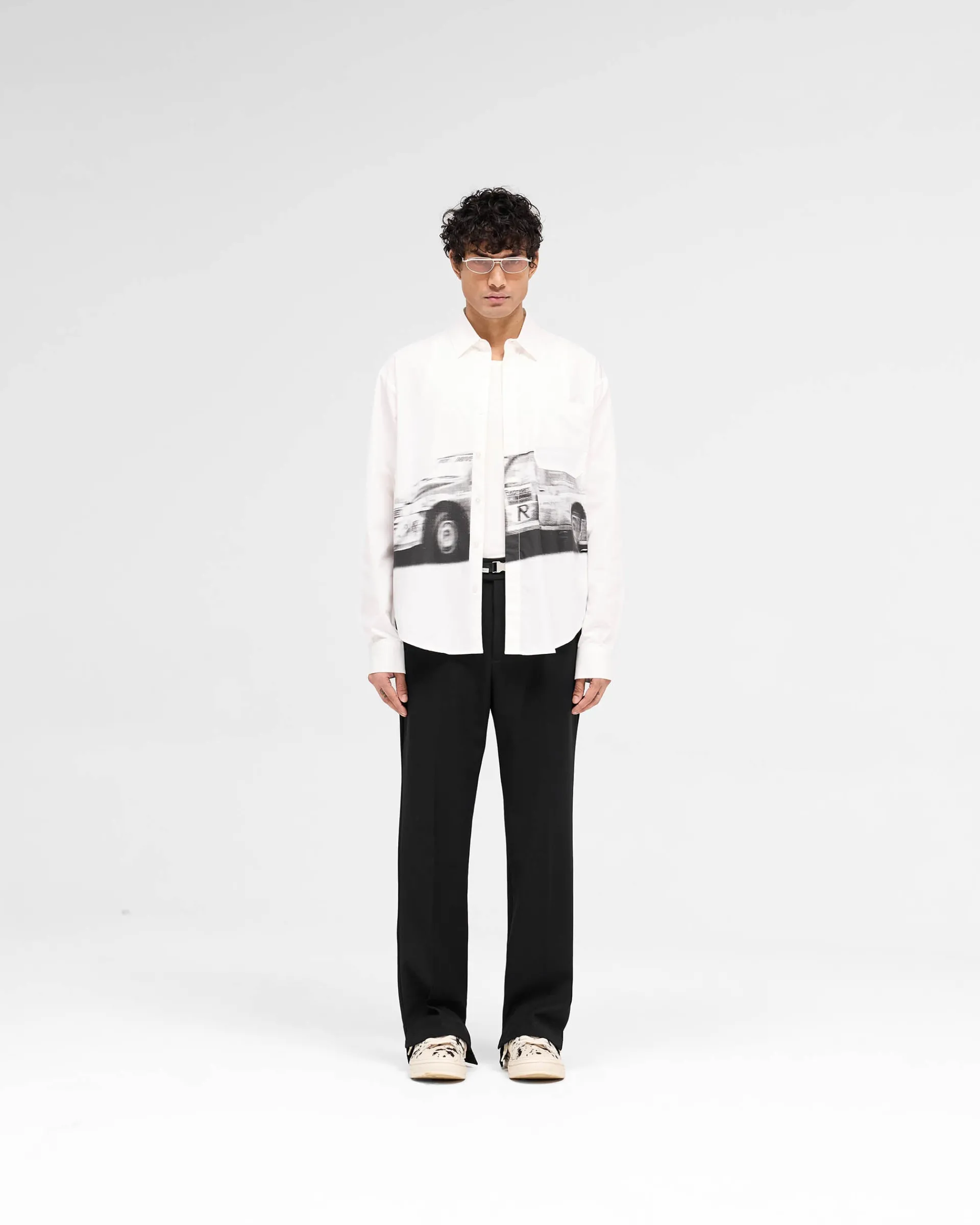 Represent Raceway Shirt - Off White> Shirts