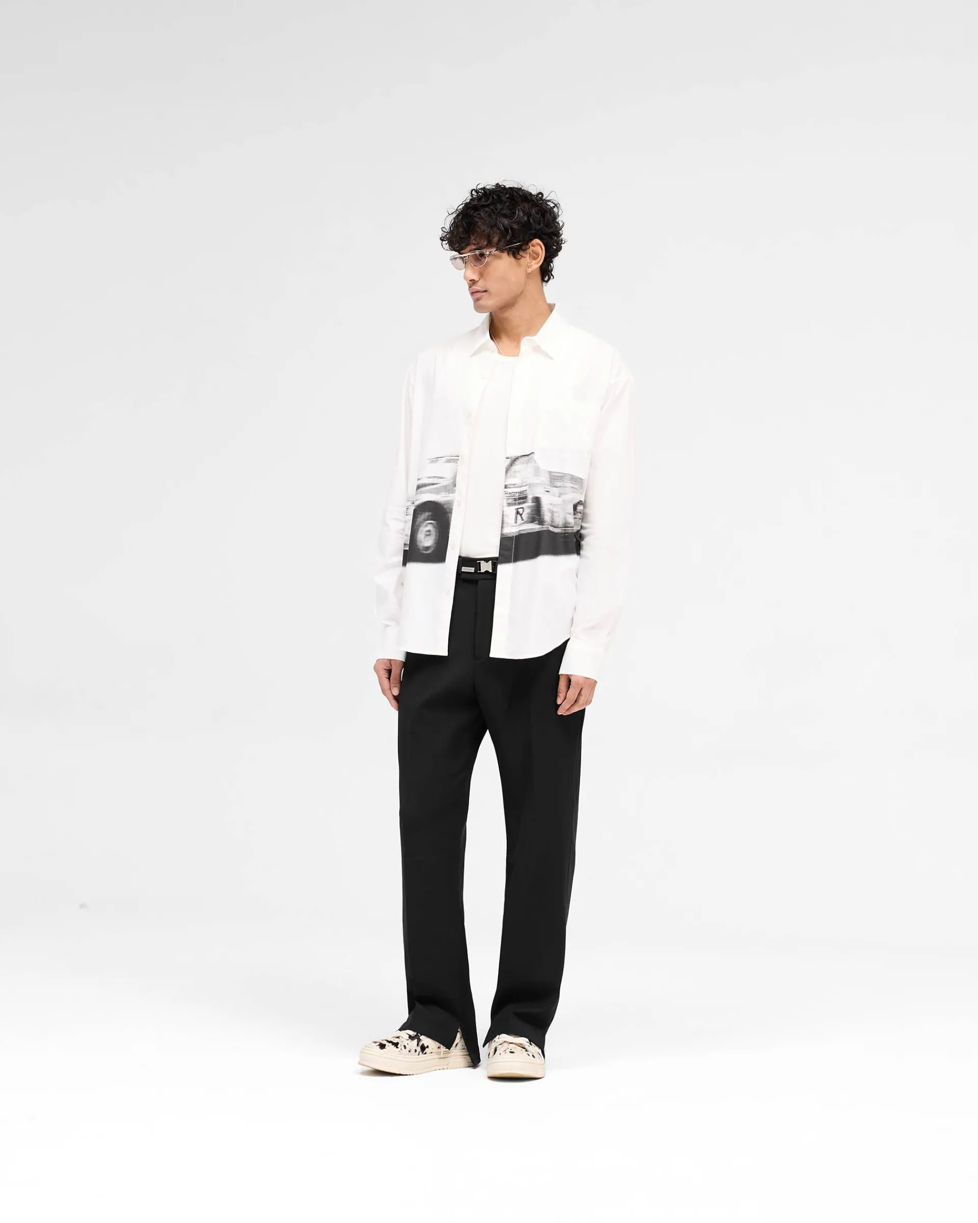 Represent Raceway Shirt - Off White> Shirts