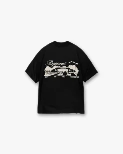 Represent Raceway T-Shirt - Jet Black> T-Shirts